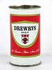 1966 Drewrys Beer 12oz Flat Top Can 57-06 South Bend, Indiana