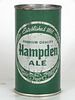 1960 Hampden Ale 12oz Flat Top Can 79-36.1 Willimansett, Massachusetts