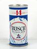 1973 Busch Bavarian Beer 14oz Tab Top Can T146-08 Saint Louis, Missouri