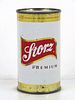 1956 Storz Premium Beer 12oz Flat Top Can 137-22 Omaha, Nebraska