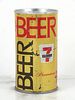 1967 Seven-11 Premium Beer 12oz Tab Top Can T124-03 Newark, New Jersey