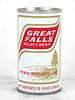 1970 Great Falls Select Beer 12oz Tab Top Can T71-16.2 Portland, Oregon