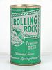 1967 Rolling Rock Premium Beer 12oz Tab Top Can T116-17s Latrobe, Pennsylvania