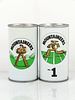1977 Lot of 2 Iron City Mountaineer Football 12oz Cans Pittsburgh, Pennsylvania