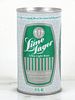 1970 Lime Lager Beer 12oz Tab Top Can T87-36 San Antonio, Texas