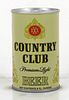 1976 Country Club Beer 8oz 7 to 8oz Can T28-24 San Antonio, Texas