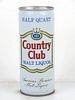 1975 Country Club Malt Liquor 16oz One Pint Tab Top Can T148-21 San Antonio, Texas
