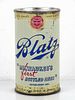1950 Blatz Beer 12oz Flat Top Can 39-10 Milwaukee, Wisconsin