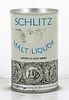 1970 Schlitz Malt Liquor (blue writing) 8oz 7 to 8oz Can T30-03v Unpictured. Milwaukee, Wisconsin