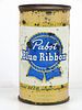 1952 Pabst Blue Ribbon Beer 12oz Flat Top Can 111-33.1 Milwaukee, Wisconsin