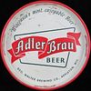 1956 Adler Brau Beer 13 inch Serving Tray Appleton, Wisconsin