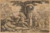 GEORG PENCZ (c. 1500-1530): THE GOOD SAMARITAN TENDING THE INJURED TRAVELER