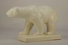 England Art Deco porcelain polar bear by Beswick Ware