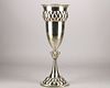 WMF Art Deco silver plated presentation trophy vase in the form of a chalice