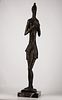 Bronze sculpture women figure signed by A. Monti