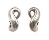 Tiffany Sterling Silver Infinity Earrings