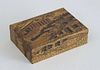 FINE JAPANESE LACQUER CARD BOX AND COVER