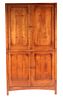 Arts & Crafts Style Cherrywood Cabinet