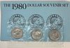 1980 United States Mint Susan B. Anthony Set (3-coins)