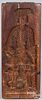 Large carved Scandinavian springerle board, 19th c