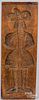 Carved Scandinavian springerle board, 19th c.