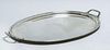 TIFFANY & CO. SILVER TWO-HANDLED OVAL TRAY