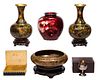 Japanese and Chinese Decorative Object Assortment