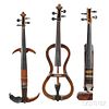 Three Mute (or Practice) Violins