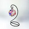 Vintage Glass Rhapsody Collectible, Blown Glass Witch Ball