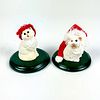 2pc Byers Choice Christmas Figurines, The Carolers