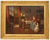 Alexis Van Hamme (Belgian, 1818-1875) Oil on Canvas, Circa 1872