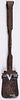 Diminutive wrought iron spatula, 19th c.