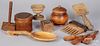 Group of woodenware