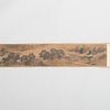Chinese Landscape Scroll, Attributed to XiÃ¨ ShichÃ©n