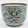 Chinese Wucai Porcelain Deep Bowl