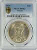 1935 S$1 Canada (Large) Dollar - George V - PCGS MS63 - Secure Plus Holder Ra...