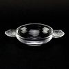 Collection of Eight (8) Lalique France "Honfleur" Coupes with Handles.