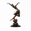 Romain (Erte) De Tirtoff, Russian (1892-1990) Bronze "Danseuse" Sculpture