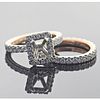 Verragio 14k Gold Diamond Engagement Wedding Ring Setting