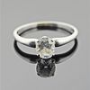 1.02ct Oval Diamond Platinum Engagement Ring