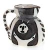 Edition Picasso Madoura "Pitchet Tetes" pitcher