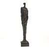 Manner Alberto Giacometti, bronze sculpture