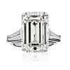 11 carat Emerald Cut Diamond I/VS1 GIA Engagement Ring 