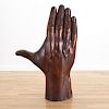 Manner Pedro Friedeberg, large hand sculpture