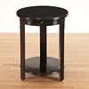Art Deco style black lacquered center table