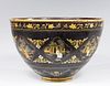 Large Chinese Gilt Lacquer Bowl