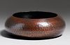 Roycroft Hammered Copper Squat Bowl c1920s
