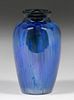 Fulper Pottery Chinese Blue Flambe Vase c1910s