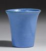 Catalina Island Flared Matte Blue Vase c1930