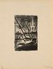 Paul Signac Sammlung von drei Arbeiten. Saint Malo (I), (II) und (III). Um 1927. Lithographie auf Japon impérial. 15,5 x 10 cm (28 x 22 cm). Je in Ble